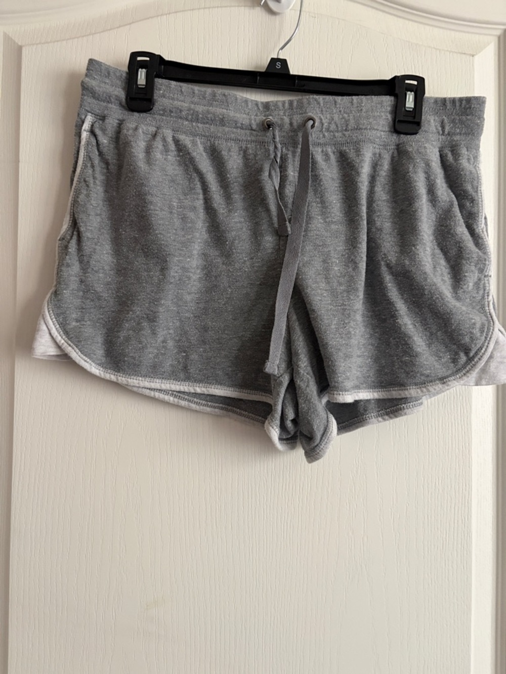 Athletic Works Gray Drawstring Athletic Shorts